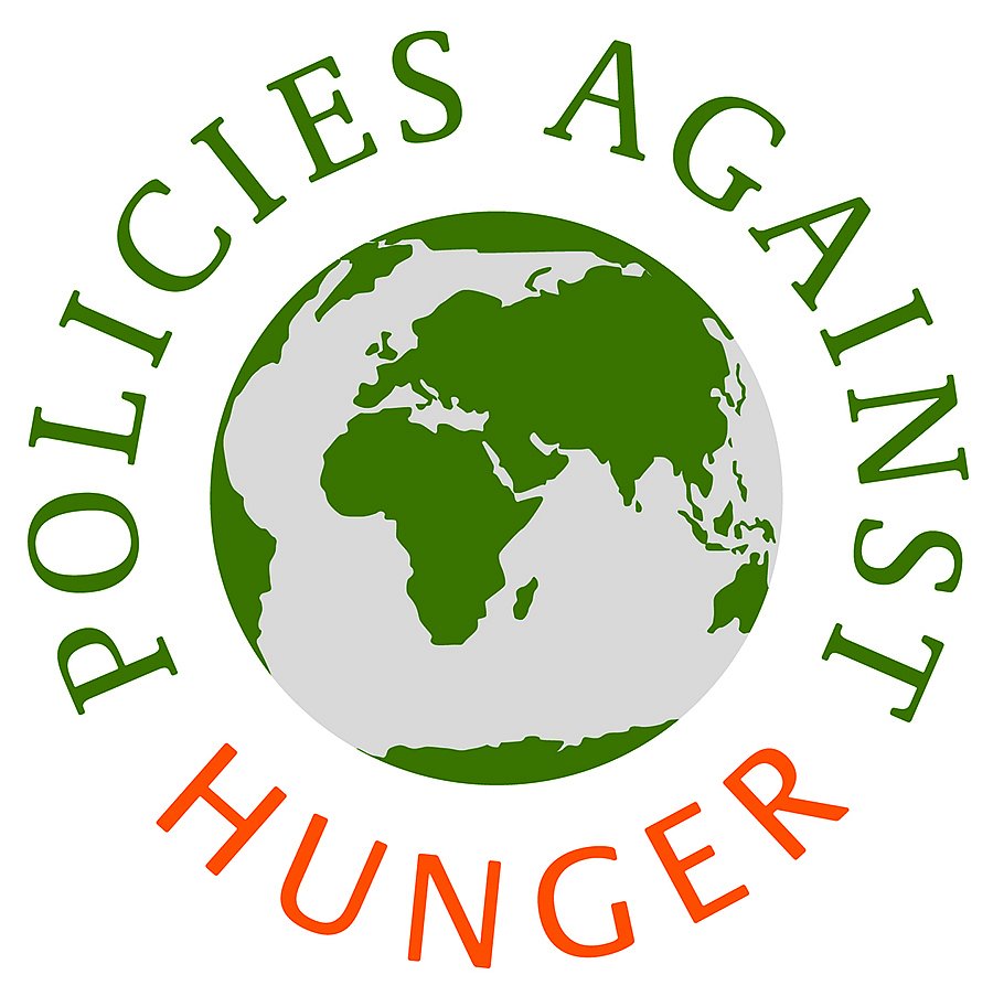 Logo "Policies against hunger"